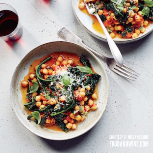 Chickpea and Kale Pomodoro