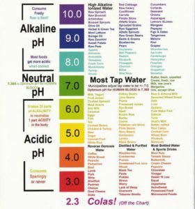 Chart Of Alkaline Vs Acidic Foods