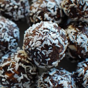 coconut brownie bites recipe - nicole porter wellness