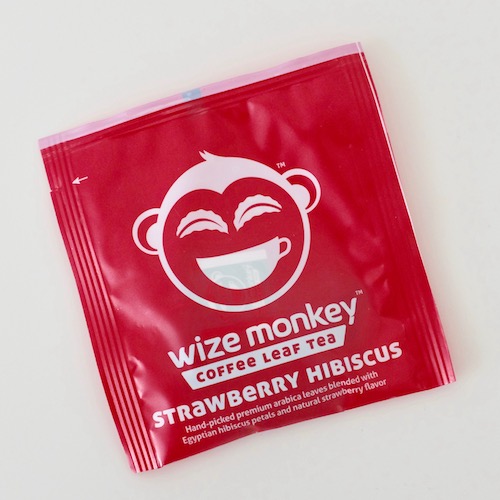 Nic's Picks wize monkey coffee leaf tea