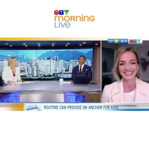 Nicole Porter Interview CTV Morning Live - Routine and Stress