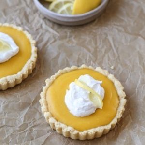 Nic's Picks Healthy Lemon Tarts